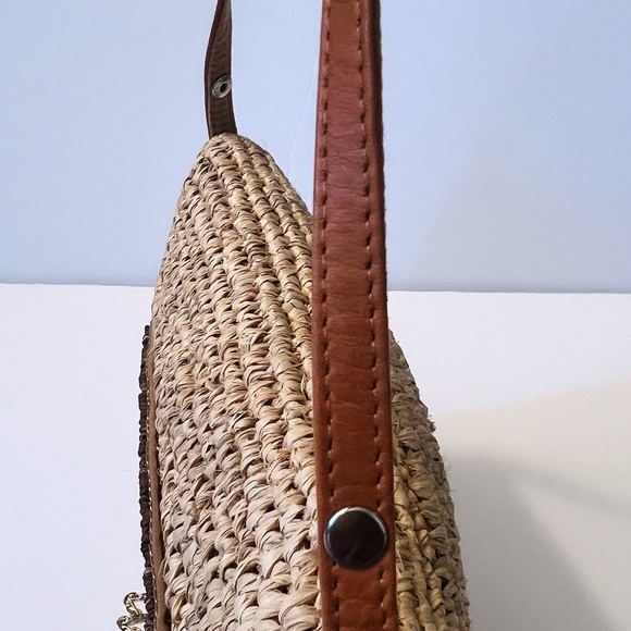 Tommy Bahama Natural Straw Crossbody Bag!!! - Picture 7 of 8